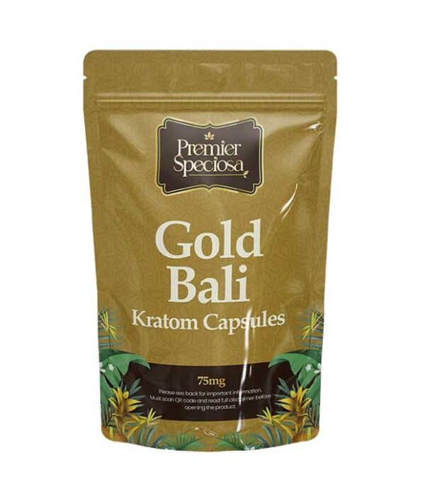 Gold Bali Kratom Capsules