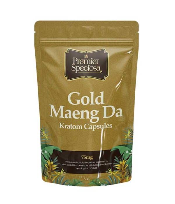 Gold Maeng Da Kratom Capsules