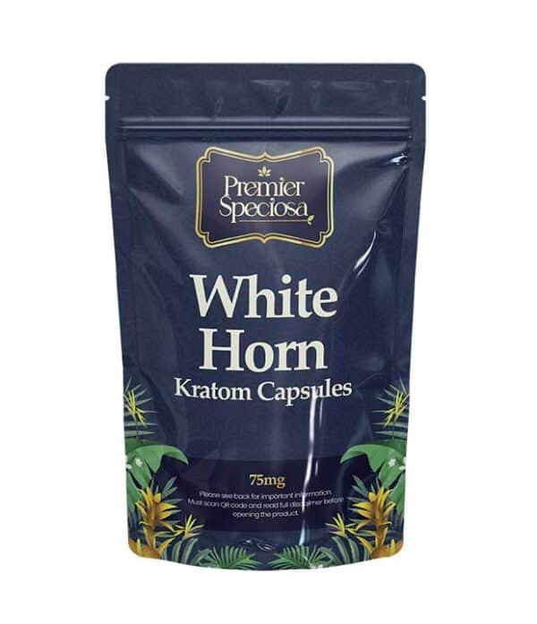 White Horn Kratom Capsules