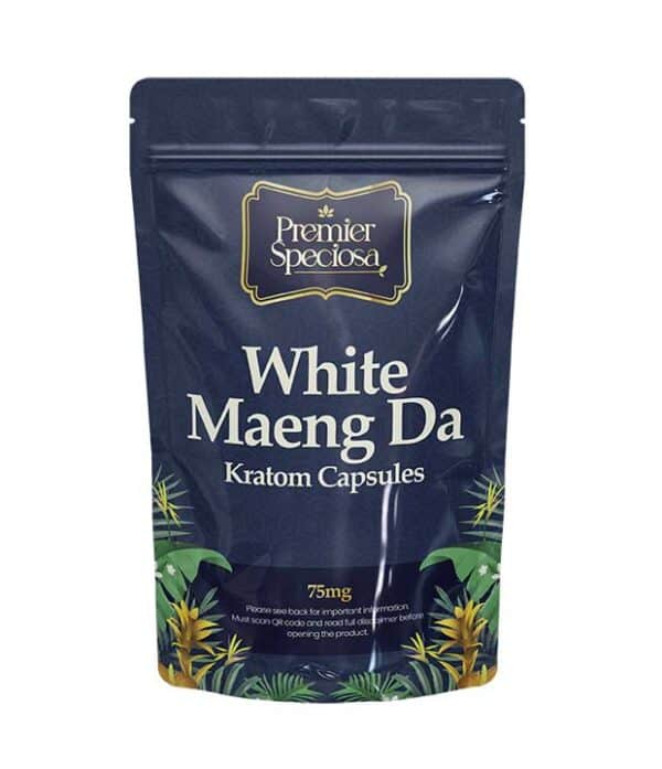 White Maeng Da Kratom Capsules